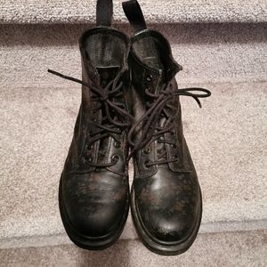 Floral Doc Marten Boots